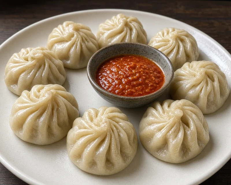 Nepalese Steamed Momo at Aroma Of India, Macleod Trail SE, Calgary
