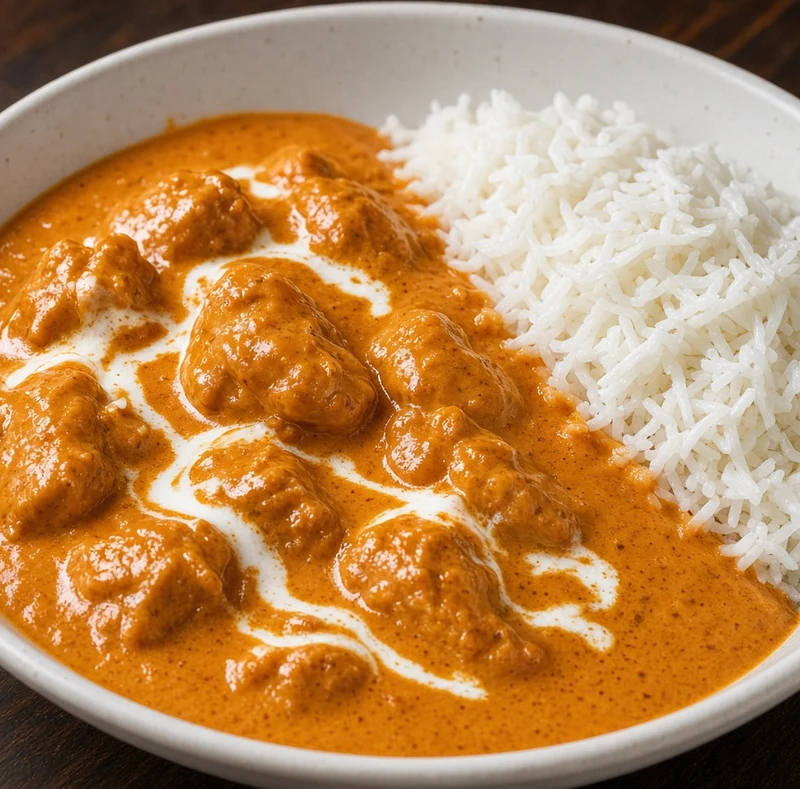Butter chicken at Aroma Of India on Macleod Trail SE, Calgary