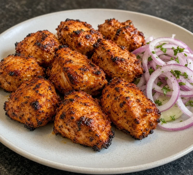 Chicken tikka tandoori appetizer at Aroma Of India, downtown Calgary